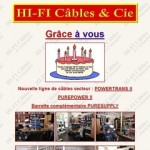 catalogue hifi câbles