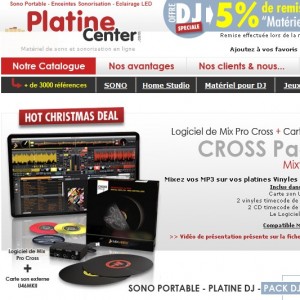 catalogue matériel dj platine-center