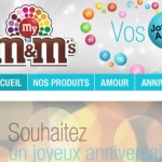 M&M’s : des bonbons et du plaisir
