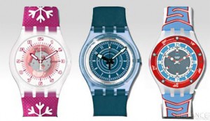 swatch trio de montres